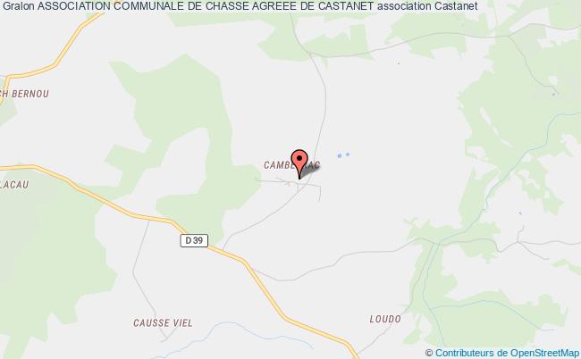 ASSOCIATION COMMUNALE DE CHASSE AGREEE DE CASTANET