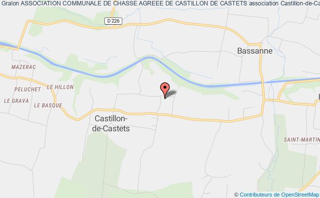ASSOCIATION COMMUNALE DE CHASSE AGREEE DE CASTILLON DE CASTETS