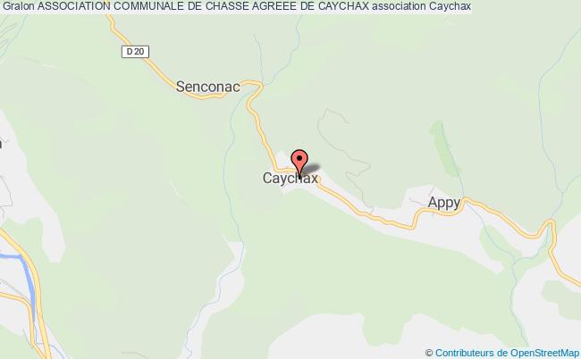 ASSOCIATION COMMUNALE DE CHASSE AGREEE DE CAYCHAX