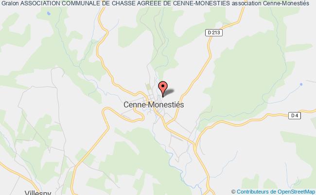 ASSOCIATION COMMUNALE DE CHASSE AGREEE DE CENNE-MONESTIES