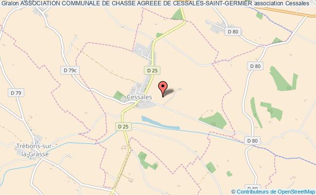 ASSOCIATION COMMUNALE DE CHASSE AGREEE DE CESSALES-SAINT-GERMIER