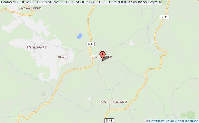 ASSOCIATION COMMUNALE DE CHASSE AGREEE DE CEYROUX