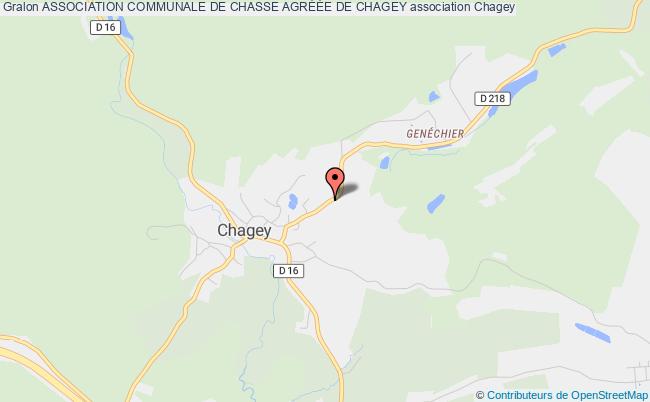 plan association Association Communale De Chasse AgrÉÉe De Chagey Chagey