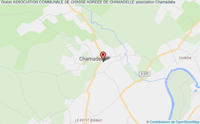 plan association Association Communale De Chasse Agreee De Chamadelle Chamadelle