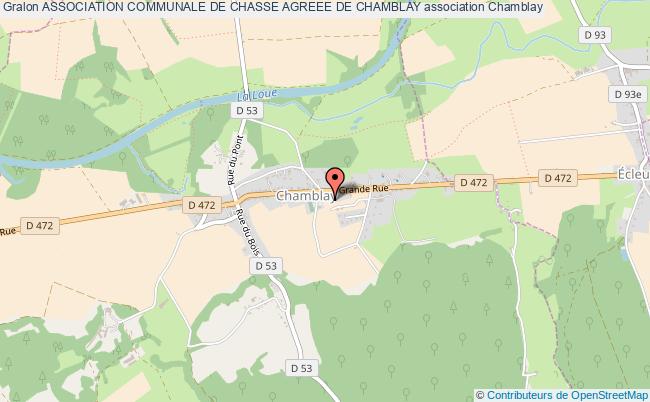 ASSOCIATION COMMUNALE DE CHASSE AGREEE DE CHAMBLAY