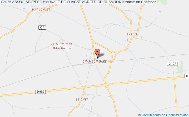 ASSOCIATION COMMUNALE DE CHASSE AGREEE DE CHAMBON