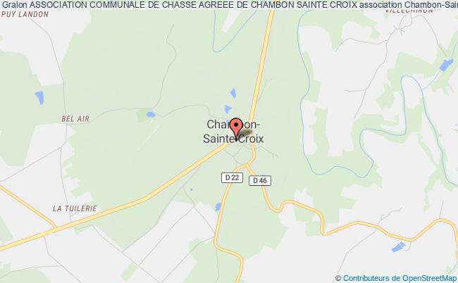 ASSOCIATION COMMUNALE DE CHASSE AGREEE DE CHAMBON SAINTE CROIX