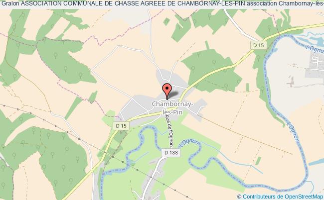 plan association Association Communale De Chasse Agreee De Chambornay-les-pin Chambornay-lès-Pin