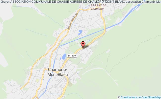 plan association Association Communale De Chasse Agreee De Chamonix-mont-blanc Chamonix-Mont-Blanc