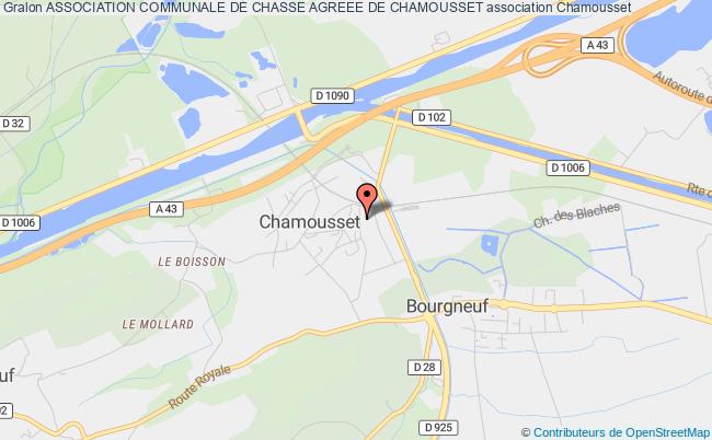 plan association Association Communale De Chasse Agreee De Chamousset Chamousset