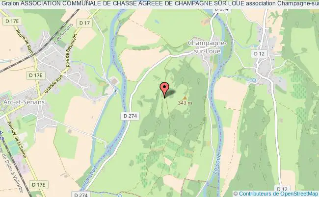 ASSOCIATION COMMUNALE DE CHASSE AGREEE DE CHAMPAGNE SUR LOUE