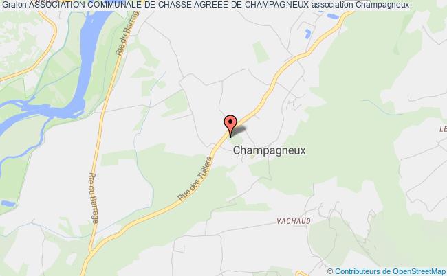 ASSOCIATION COMMUNALE DE CHASSE AGREEE DE CHAMPAGNEUX