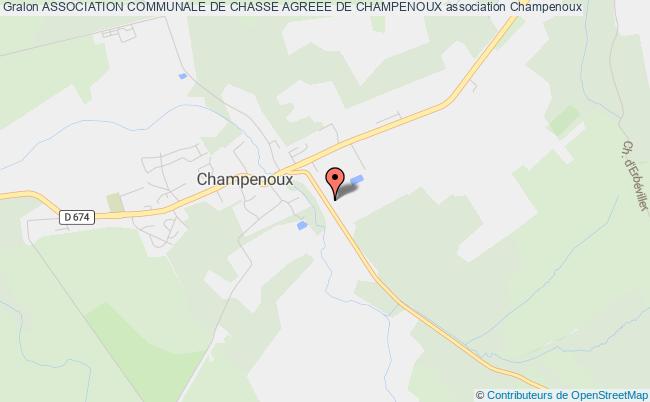 ASSOCIATION COMMUNALE DE CHASSE AGREEE DE CHAMPENOUX