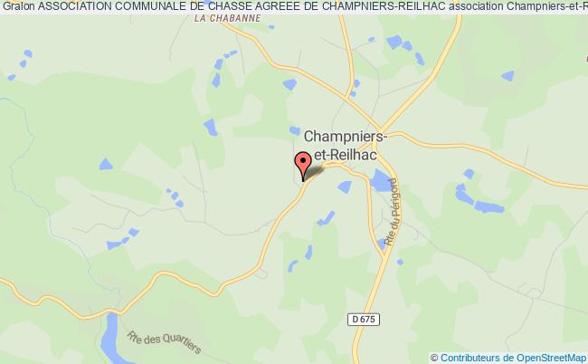 ASSOCIATION COMMUNALE DE CHASSE AGREEE DE CHAMPNIERS-REILHAC