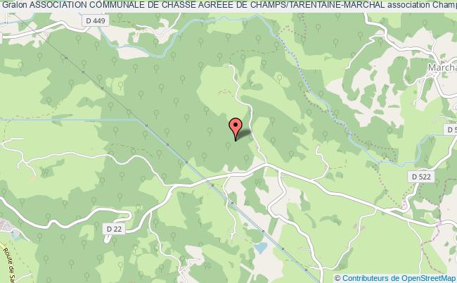ASSOCIATION COMMUNALE DE CHASSE AGREEE DE CHAMPS/TARENTAINE-MARCHAL