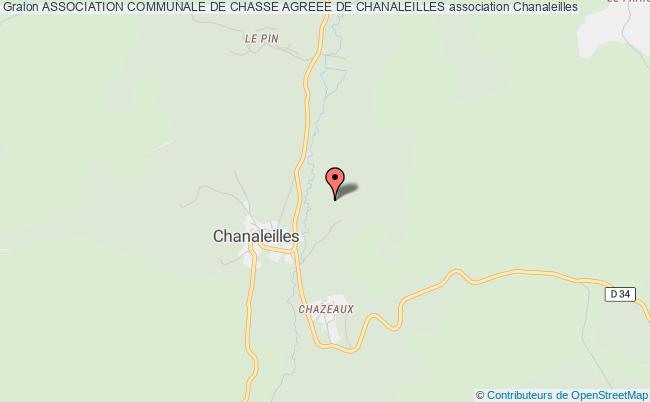ASSOCIATION COMMUNALE DE CHASSE AGREEE DE CHANALEILLES