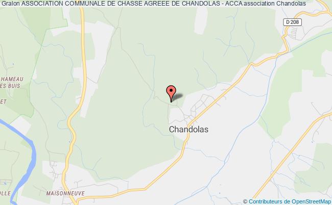 ASSOCIATION COMMUNALE DE CHASSE AGREEE DE CHANDOLAS - ACCA