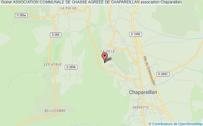 ASSOCIATION COMMUNALE DE CHASSE AGREEE DE CHAPAREILLAN