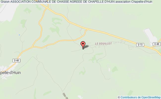 ASSOCIATION COMMUNALE DE CHASSE AGREEE DE CHAPELLE D'HUIN
