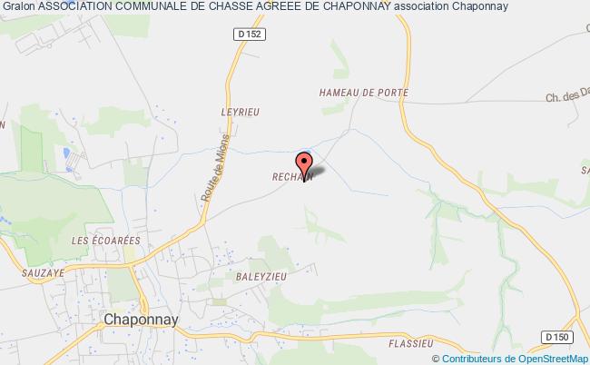 plan association Association Communale De Chasse Agreee De Chaponnay Chaponnay