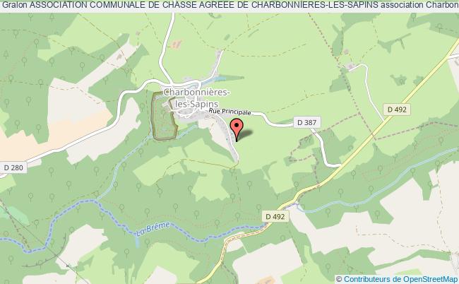 ASSOCIATION COMMUNALE DE CHASSE AGREEE DE CHARBONNIERES-LES-SAPINS