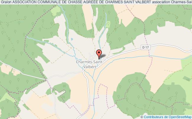 plan association Association Communale De Chasse AgrÉÉe De Charmes Saint Valbert Charmes-Saint-Valbert