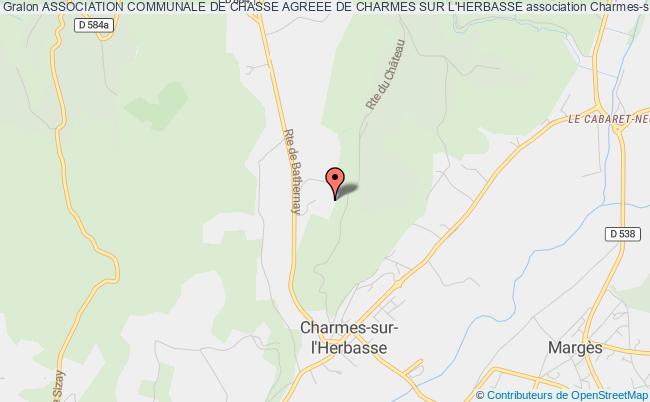 ASSOCIATION COMMUNALE DE CHASSE AGREEE DE CHARMES SUR L'HERBASSE