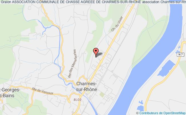 ASSOCIATION COMMUNALE DE CHASSE AGREEE DE CHARMES-SUR-RHONE