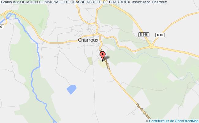 ASSOCIATION COMMUNALE DE CHASSE AGREEE DE CHARROUX.