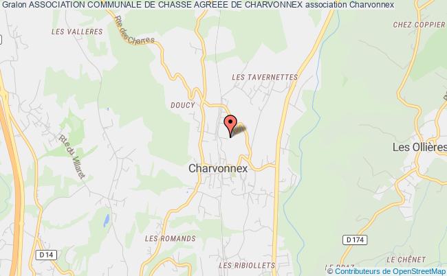 plan association Association Communale De Chasse Agreee De Charvonnex Charvonnex