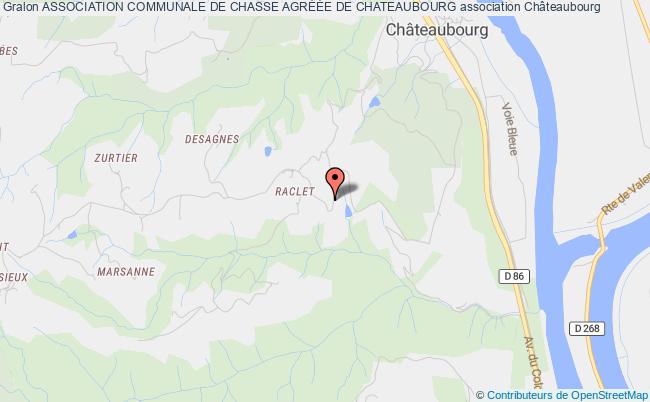 plan association Association Communale De Chasse AgrÉÉe De Chateaubourg Châteaubourg