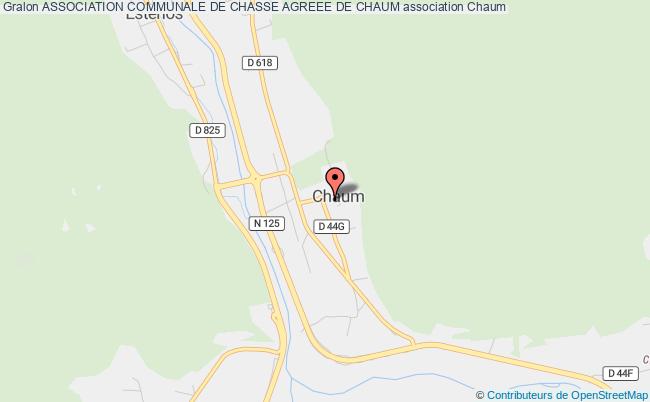 ASSOCIATION COMMUNALE DE CHASSE AGREEE DE CHAUM
