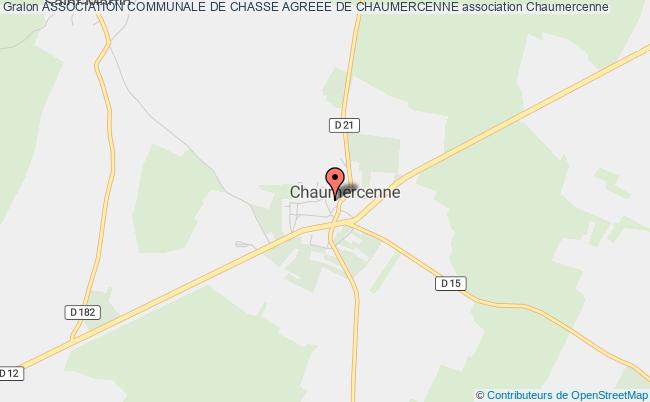 plan association Association Communale De Chasse Agreee De Chaumercenne Chaumercenne