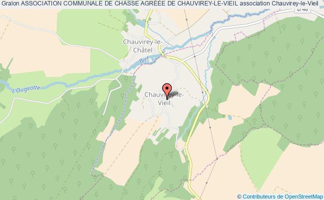 plan association Association Communale De Chasse AgrÉÉe De Chauvirey-le-vieil Chauvirey-le-Vieil
