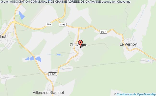 ASSOCIATION COMMUNALE DE CHASSE AGRÉÉE DE CHAVANNE