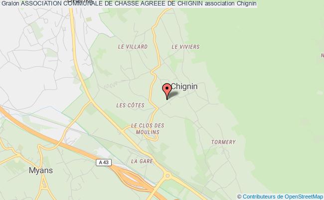 ASSOCIATION COMMUNALE DE CHASSE AGREEE DE CHIGNIN