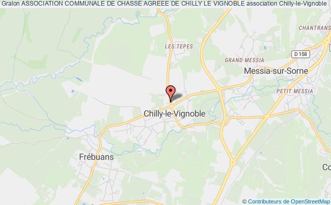 ASSOCIATION COMMUNALE DE CHASSE AGREEE DE CHILLY LE VIGNOBLE