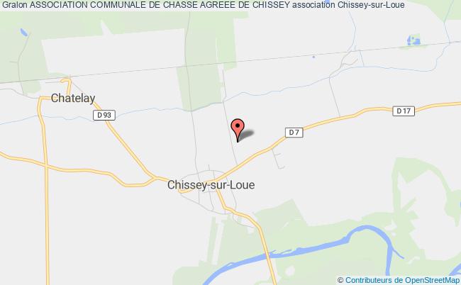 plan association Association Communale De Chasse Agreee De Chissey Chissey-sur-Loue
