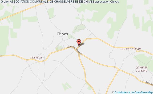 plan association Association Communale De Chasse Agreee De Chives Chives