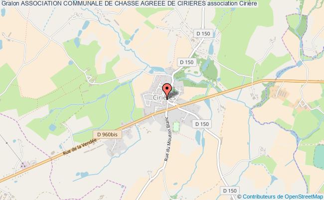 ASSOCIATION COMMUNALE DE CHASSE AGREEE DE CIRIERES