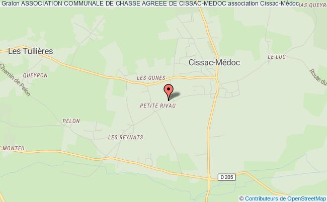 plan association Association Communale De Chasse Agreee De Cissac-medoc Cissac-Médoc