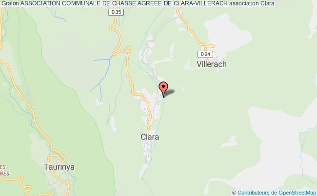 ASSOCIATION COMMUNALE DE CHASSE AGREEE DE CLARA-VILLERACH