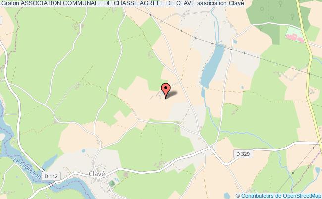 plan association Association Communale De Chasse Agreee De Clave Clavé