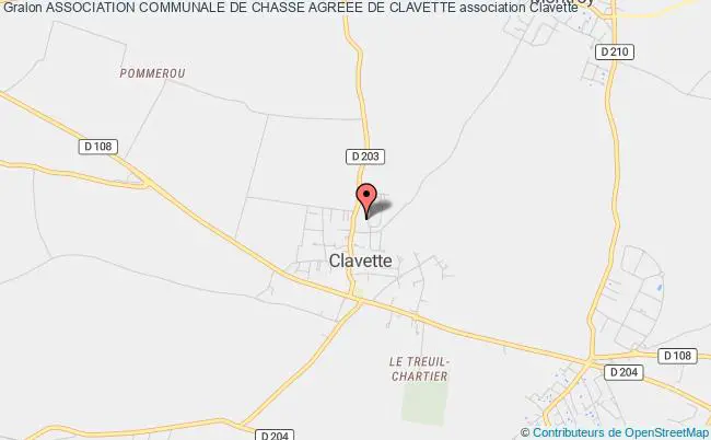 plan association Association Communale De Chasse Agreee De Clavette Clavette