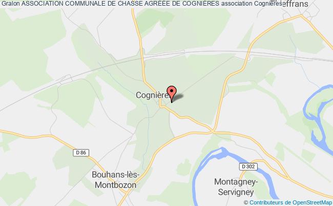 plan association Association Communale De Chasse AgrÉÉe De CogniÈres Cognières