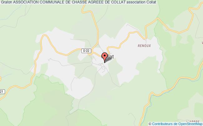 ASSOCIATION COMMUNALE DE CHASSE AGREEE DE COLLAT