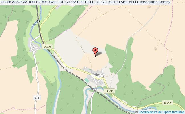 ASSOCIATION COMMUNALE DE CHASSE AGREÉE DE COLMEY-FLABEUVILLE