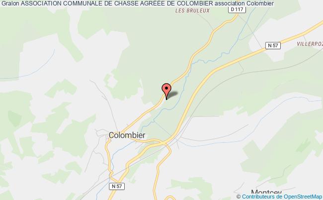 ASSOCIATION COMMUNALE DE CHASSE AGRÉÉE DE COLOMBIER