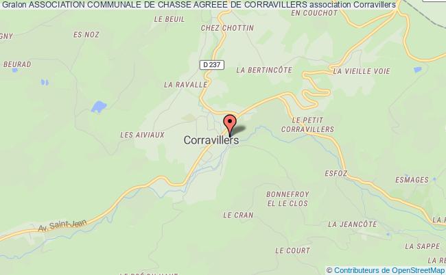 ASSOCIATION COMMUNALE DE CHASSE AGREEE DE CORRAVILLERS