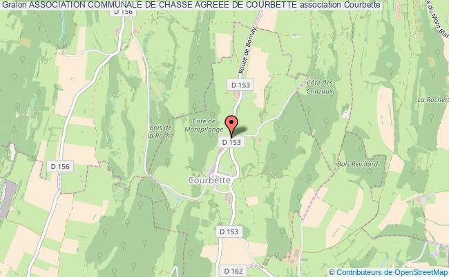 ASSOCIATION COMMUNALE DE CHASSE AGREEE DE COURBETTE